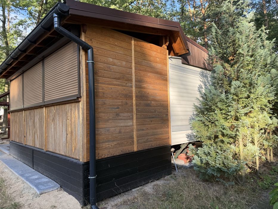 Domek holenderski z zabudowa i tarasem - Widok 3