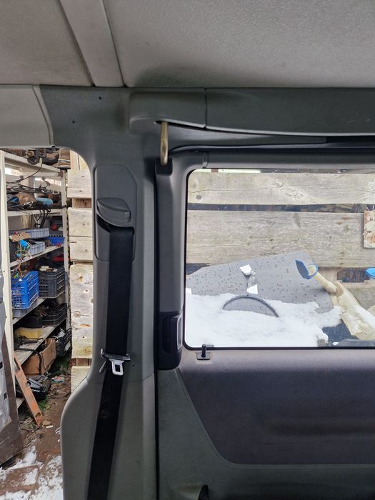 Vw t4 multivan tapicerka plastikowe osłony  pasów bezpieczeństwa