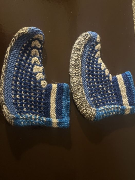 Теплі в’язані шкарпетки (ручна робота)