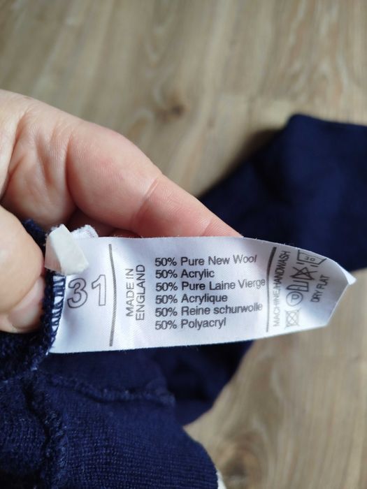 Sweter męski vintage Summerland z wełną