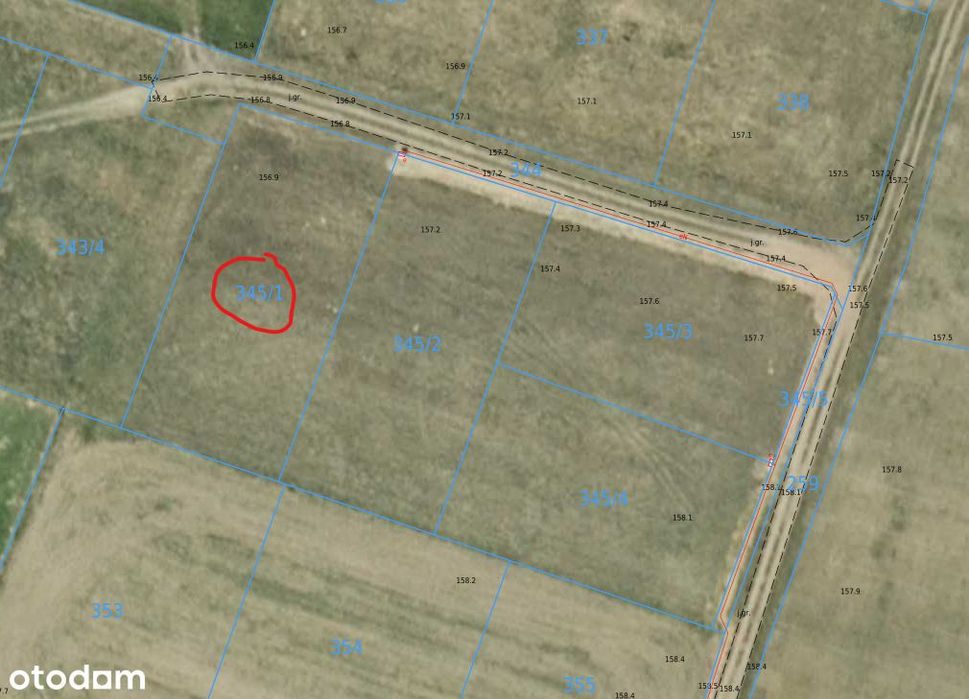Działka budowlana w cichej okolicy, 1146 m²