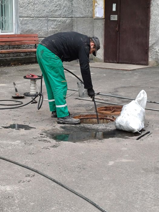 Аварийная прочистка, прочистка труб, чистка канализации