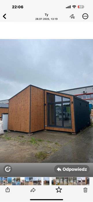 Domek Modulowy  36m2 plus sauna