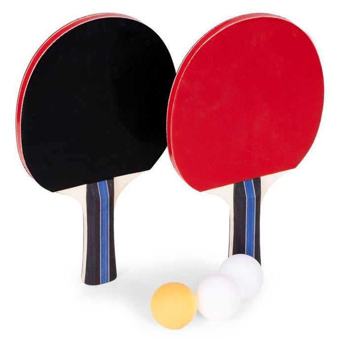 Zestaw do tenisa stołowego – 2 paletki + 3 piłeczki | NOWY, OKAZJA!