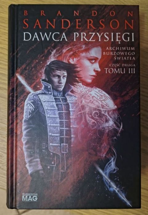 Dawca przysięgi Brandon Sanderson Archiwum burzowego światła uszkodzona