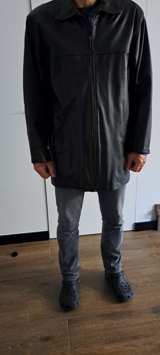 Kurtka męska ze skóry