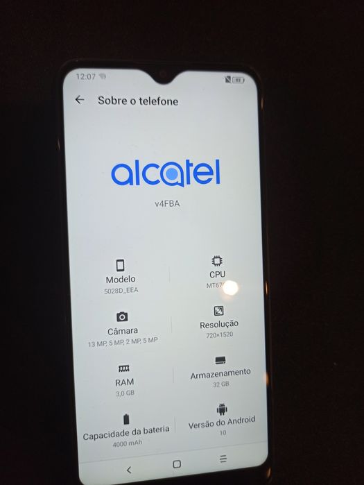 Alcatel 1S 2020 como novo