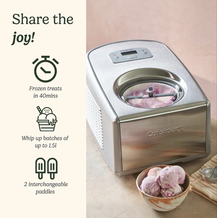 Máquina de Gelados Cuisinart