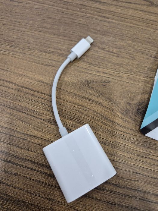 Adaptador Lightning para USB 3 da Apple.