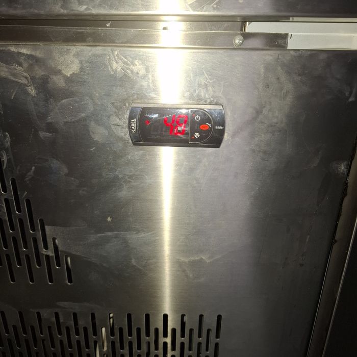 Balcão frigorífico com frio ventilado