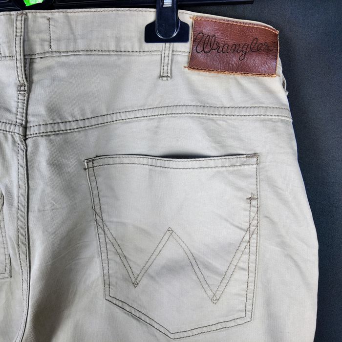 Spodnie Wrangler Arizona W38 L30 beżowe jeansy proste