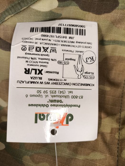 Kombinezon dwuczęściowy WS firmy Drwal rozmiar XL
