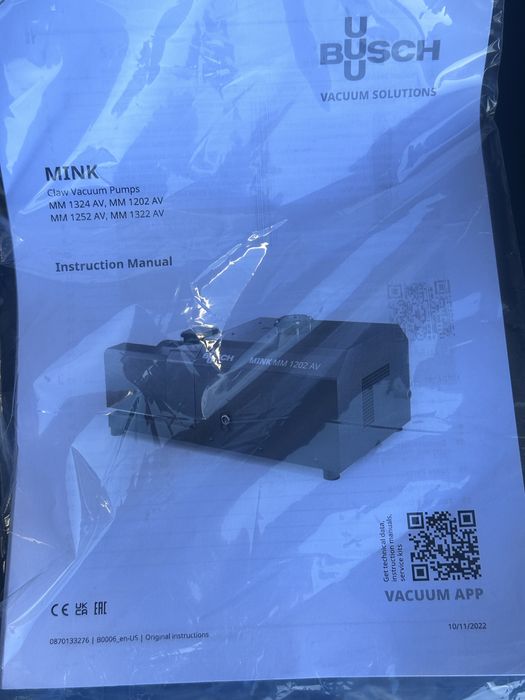 Bomba de bacuo busch