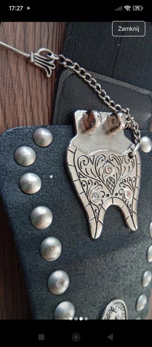 Pas goth damski 85 cm