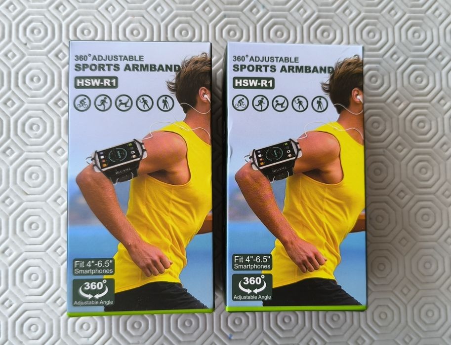 Braçadeiras de desporto corrida para telemovel
