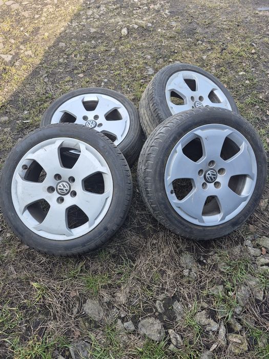 Koła VW R17 (5×112) z oponami