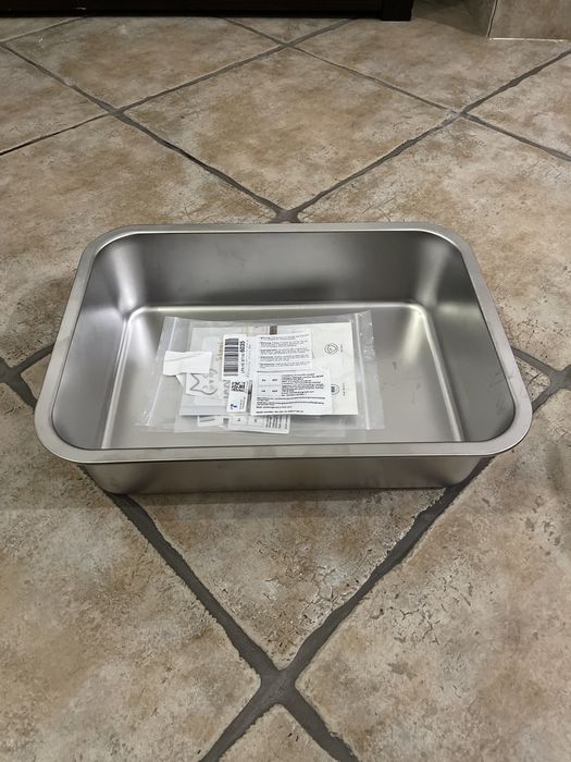 Caixa de areia em inox