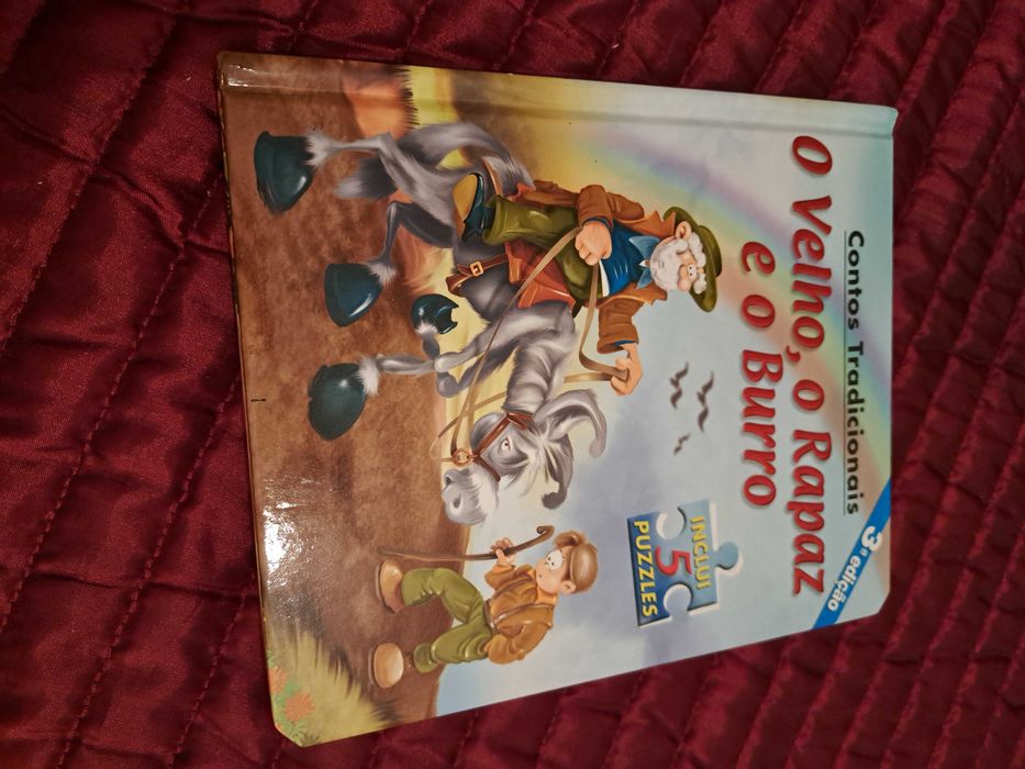 O Velho, o Rapaz e o Bruno - inclui 5 puzzles