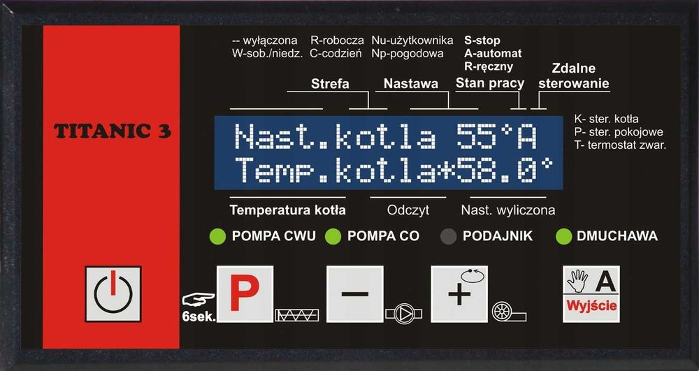 Stalowy automatyczny kocioł piec ekogroszek kotly pleszew 35kW podajnik KOTŁO-INSTAL