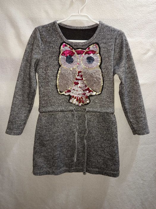 Sweterkowa sukienka roz. 104-110