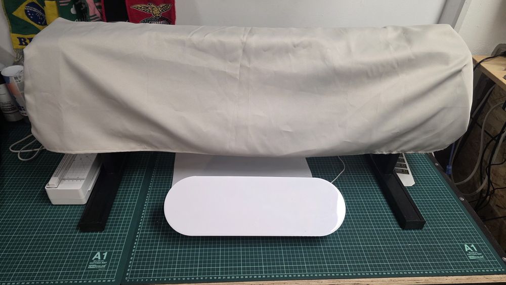 Plotter de duas cabecas e laser