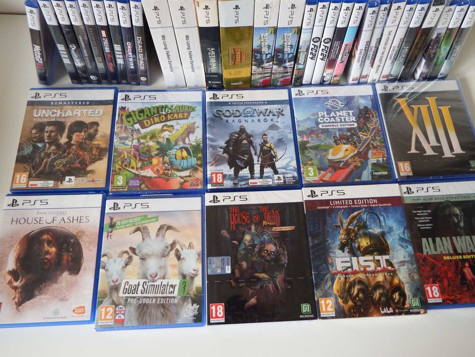KUTNO PS5 mega wybór GIER FC24 Medium Dead Space Uncharted RE Village