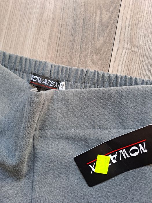 Spodnie materialowe szare rozmiar 42 nowe