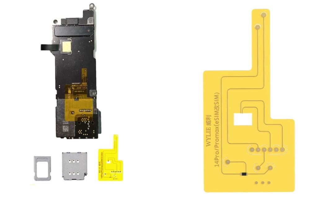 Плата для Apple iPhone 14 Pro/Pro Max|E-SIM|R-SIM|Р-СИМ|Р-СІМ|Новинка|