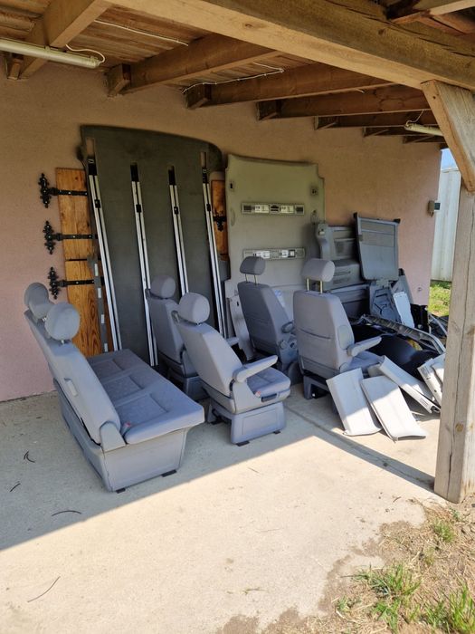 Środek wnętrze kompletne vw t5 Multivan