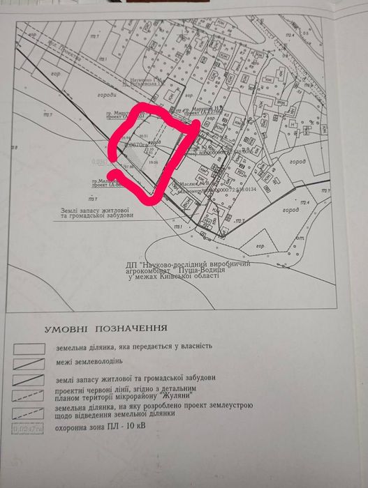 Продаж землі Жуляни