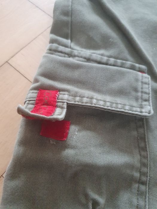 Spodnie chłopięce moro 7 lat, 128 cm