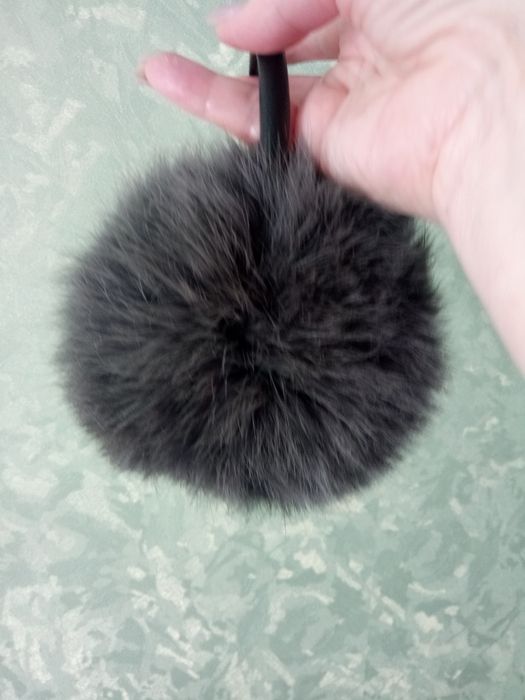 Обруч вушка натуральний кролик