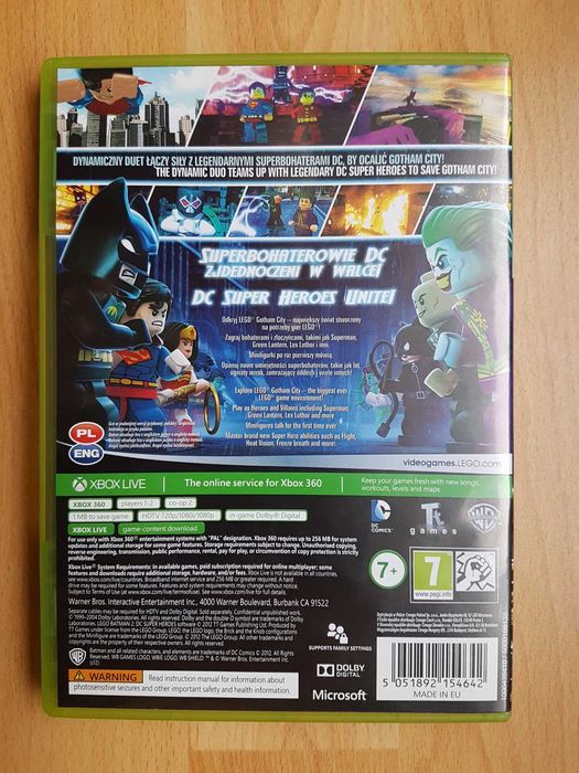 Lego Batman 2 PL na Xbox 360 Xbox One S X