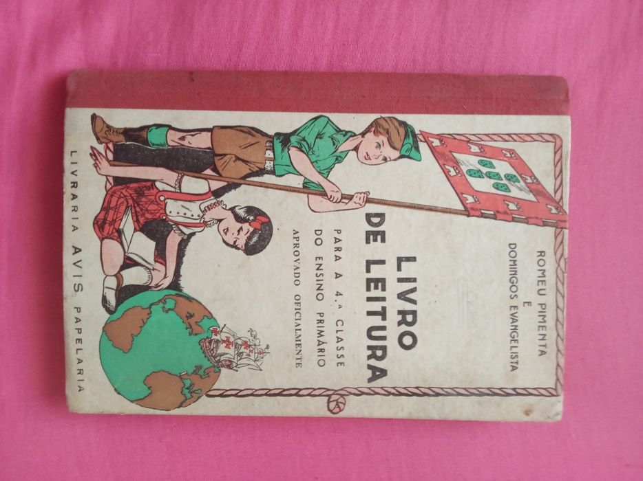 5 Livros ANTIGOS, escolares e outros