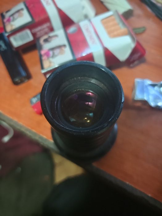 Объектив для фотоаппарата или видео камеры.