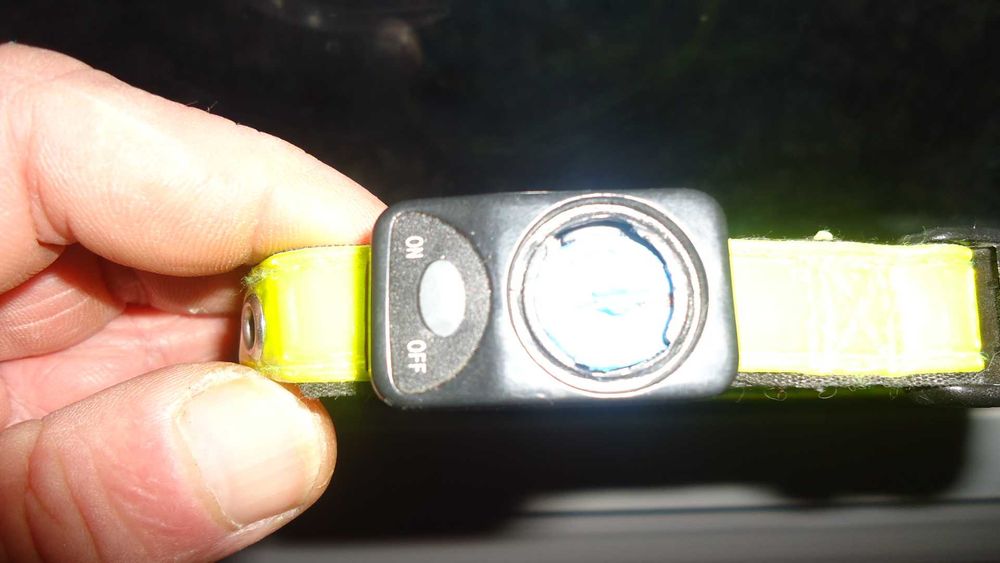 Светящийся флуорисцентный LED ошейник 46 см шлейка для собак