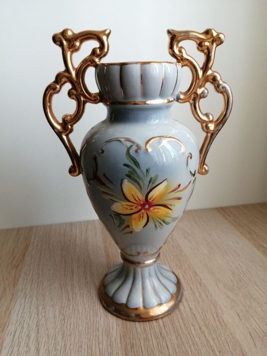 Jarra cerâmica pintada antiga de Alcobaça