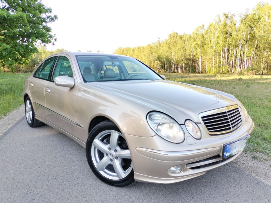 Mercedes Benz W211 2.7 CDI AVANGARDE GRZANA KANAPA Wentylowane Fotele