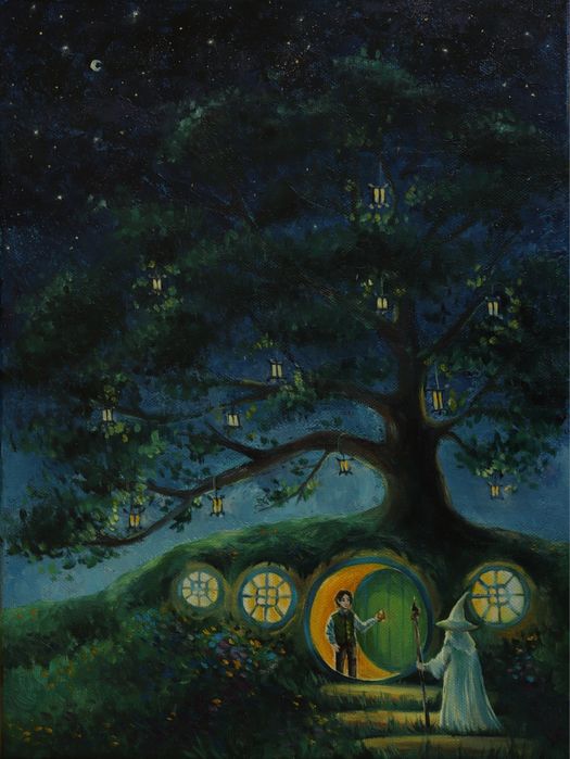 Картина за мотивами  Володаря Перснів