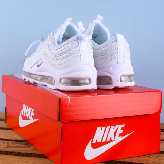 (1775) Кросівки Nike Air Max 97 білі (37-41) найк найки