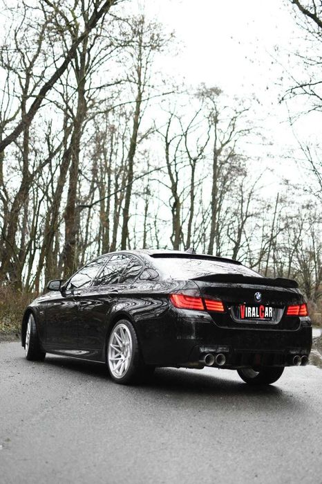 Spoiler Lotka Dokładka PSM BMW F10 CZARNY POŁYSK / CARBON