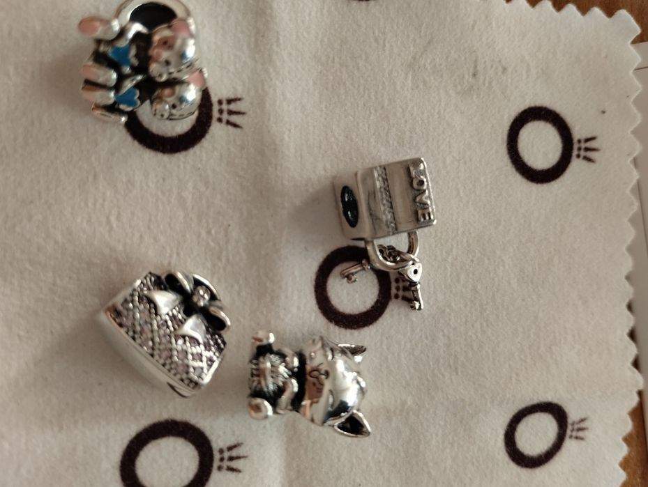 Pandora contas charms prata 925 para pulseira Pandora. Novos