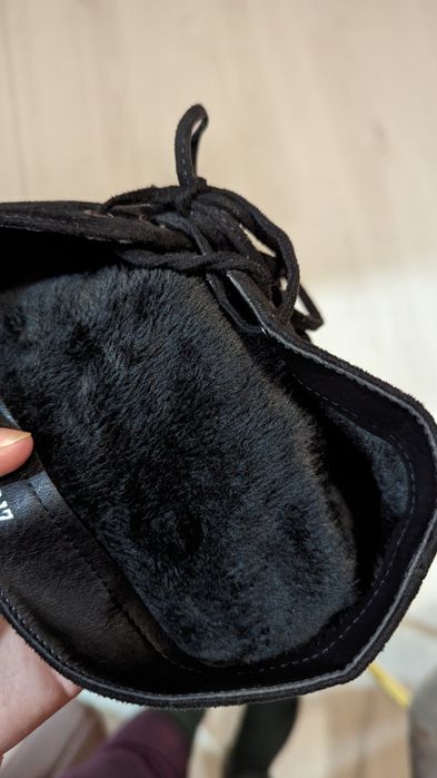 Ботфорти замшеві