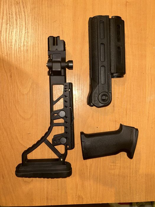 Складений приклад АК 74 + цівка та руківя