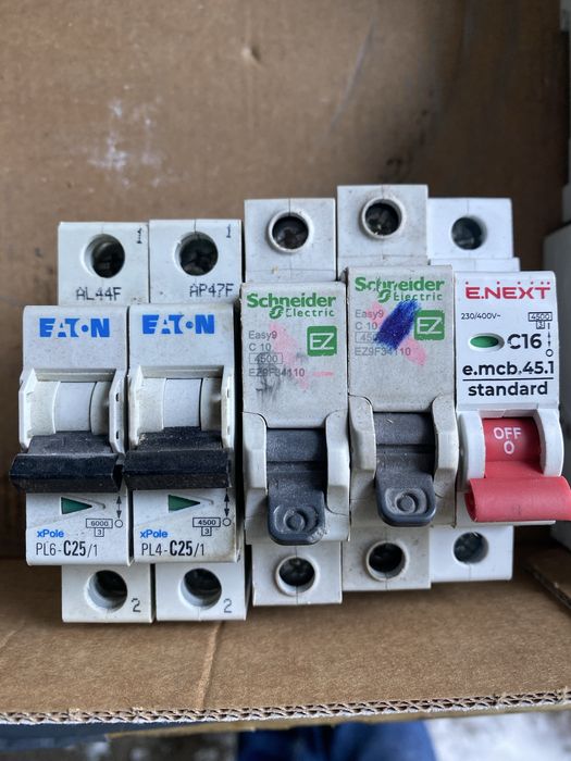 автоматичні вимикачі та пзв (узо)