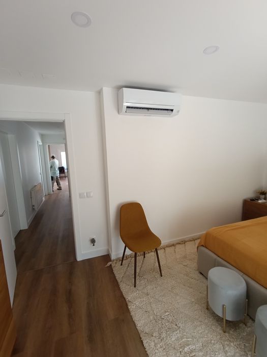 Serviços ar condicionado e eletricidade