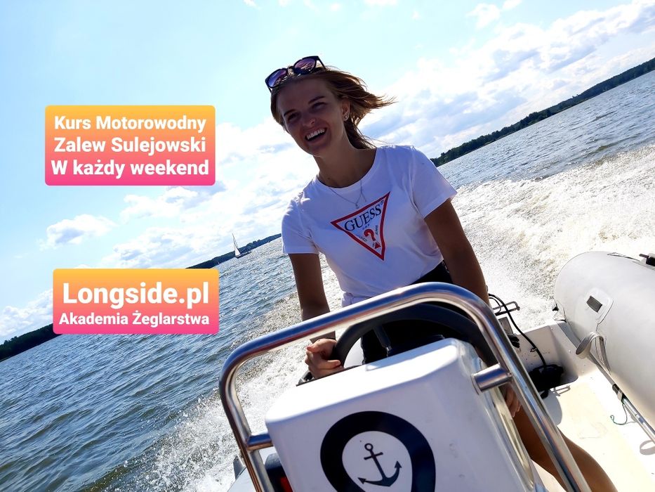 Kurs motorowodny  na Patent Sternika w 1 dzień Zalew Sulejowski 480zł