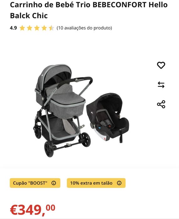 Carrinho de Bebé Trio BEBECONFORT
