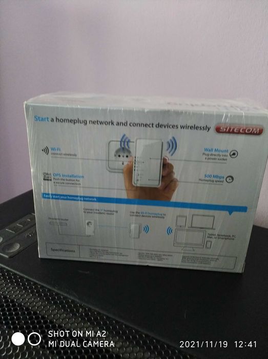 LN-555 Wi-Fi Homeplug Kit 500 Mbps