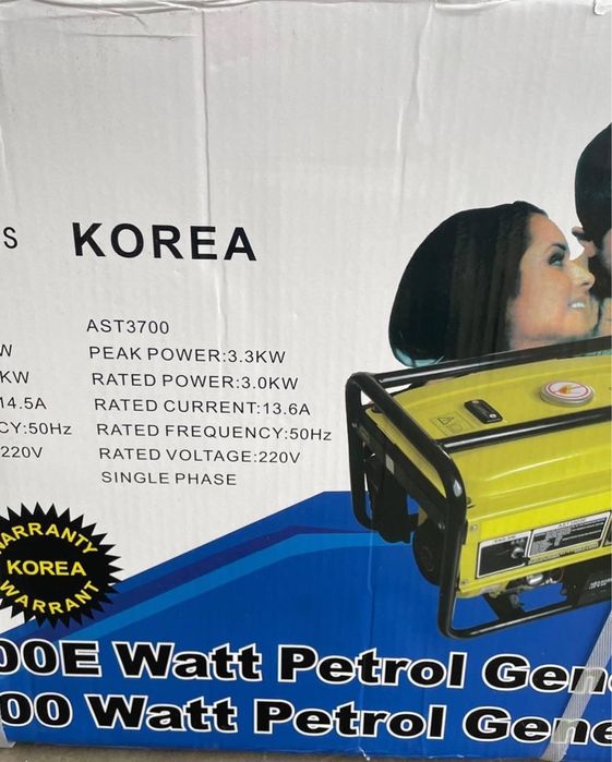 Продам бензиновый Генератор 3кв